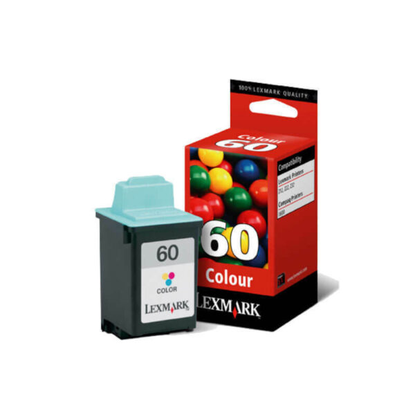 Lexmark 60 Μελάνι Εκτυπωτή InkJet Πολλαπλό (Color) (17G0060E)