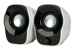 Logitech Z120 2.0 Stereo Speakers (White)