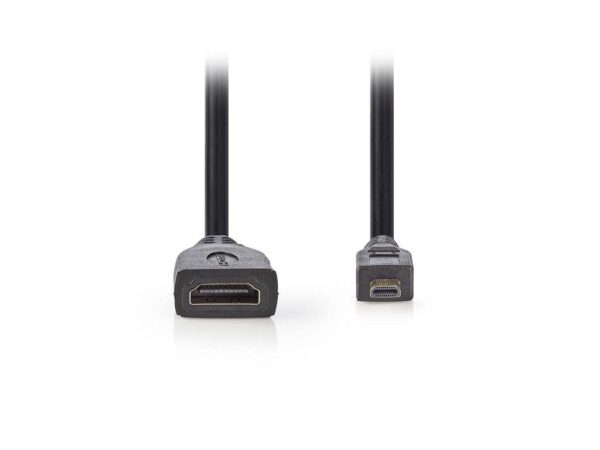 Nedis Καλώδιο Micro HDMI (Male) - HDMI (Female) 0,2m