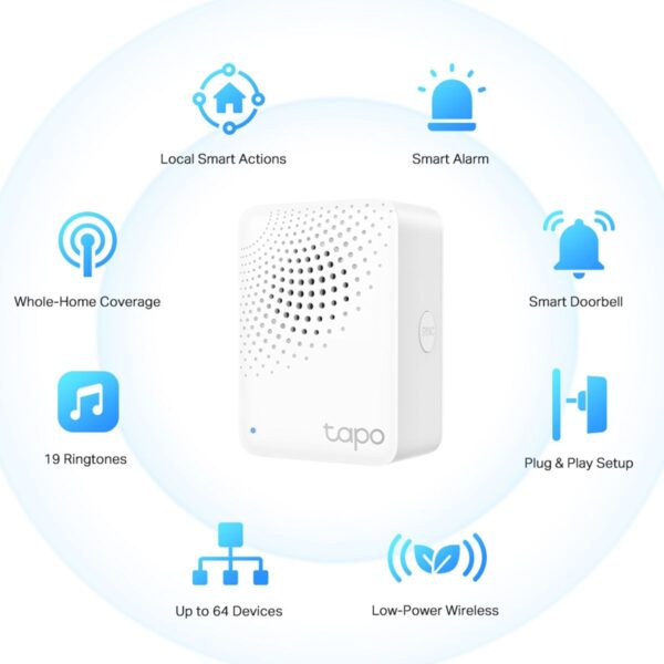 TP-Link Tapo H100 Smart IoT Hub with Chime