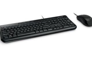 MS KIT KEYBOARD MOUSE DESKTOP 600, WIRED, USB, GR DSP, 2YW (APB-00009)