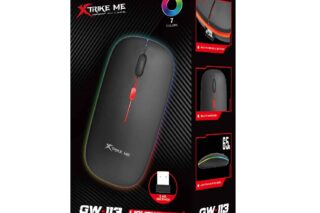 Xtrike Me GW-113 Ασύρματο RGB Gaming Ποντίκι Μαύρο
