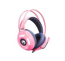 Gaming ακουστικά Marvo - HG8936, ΡΟΖ