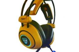 Motospeed H19 Over Ear Gaming Headset με σύνδεση USB Yellow