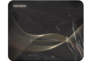 KAKUSIGA mouse pad KSC-1162, 26x21x0.2cm, μαύρο